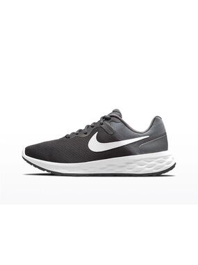 Nike Men's Revolution 6 NN Grey White Running Working out Shoe DC3728-004 No Lid